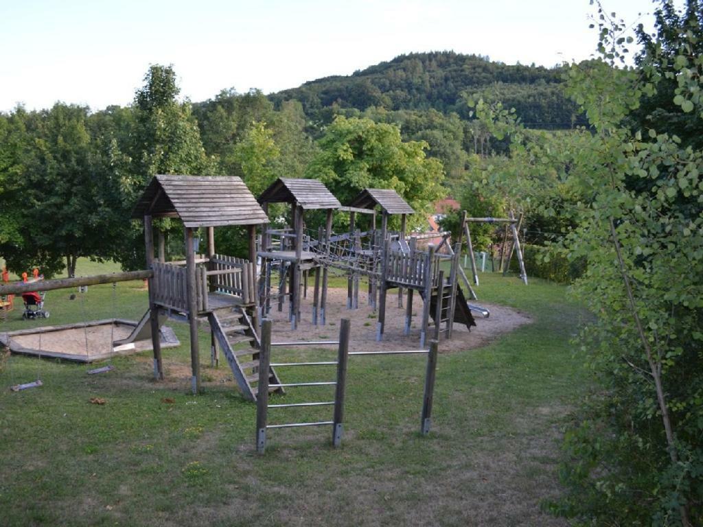 Ferienhaeuser Rhoen - Haus Natalie & Haus Helene Hausen  Kültér fotó