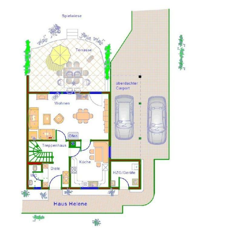 Ferienhaeuser Rhoen - Haus Natalie & Haus Helene Hausen  Kültér fotó